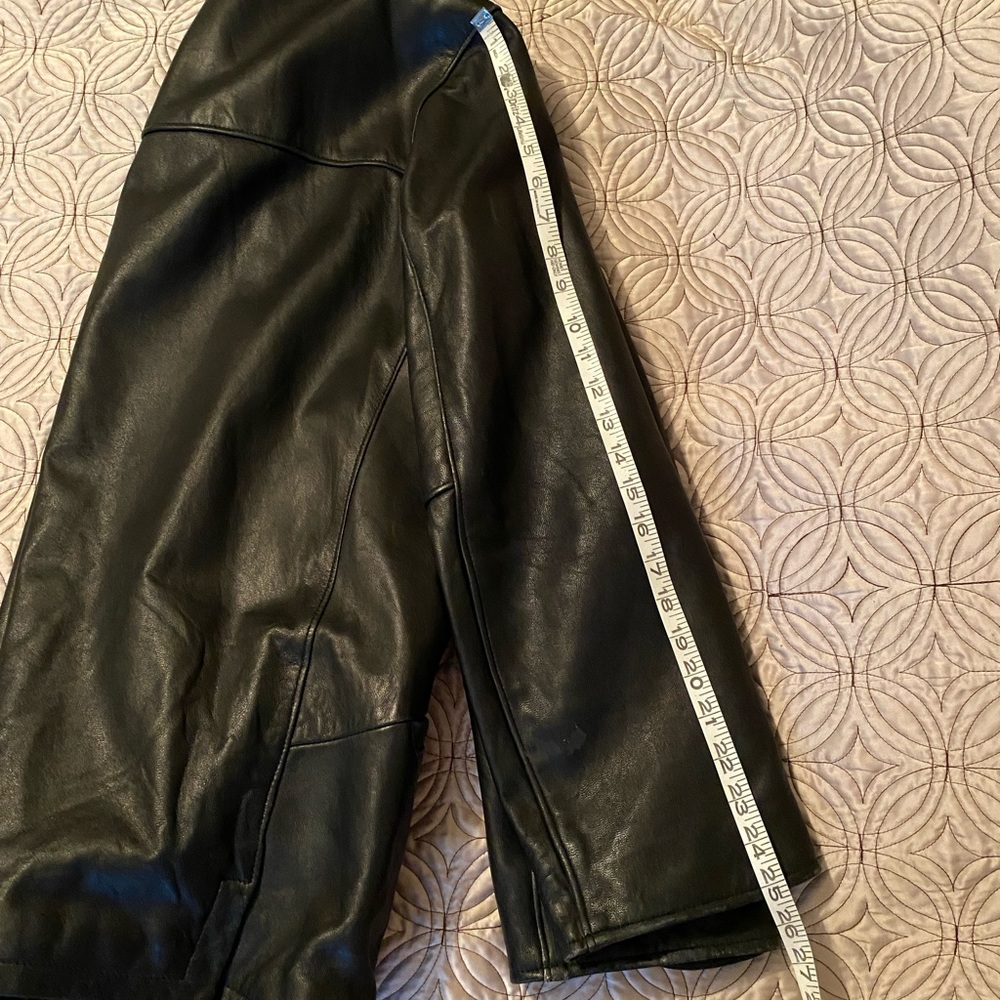 Vintage black Leather jacket - Picture 15 of 15